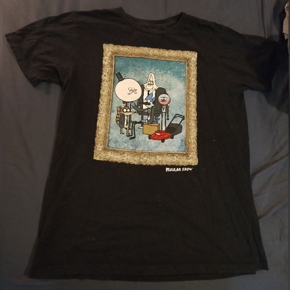 Vintage Regular Show Graphic T-Shirt 100% Cotton L